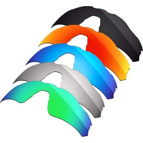 5 Pieces of Polarized Lenses Replacement Compatible with Oakley Radar EV Path OO9208 Sunglasses - Combo Pack