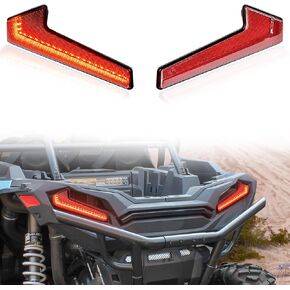 Tail Lights Assembly for Polaris RZR XP 1000/Turbo/Sportsman 18-23, Red LED Taillights Rear Lamp Brake Stop Light for Polaris RZR XP 1000 / Turbo/Sportsman 570 850 1000 2018-2023 Accessories