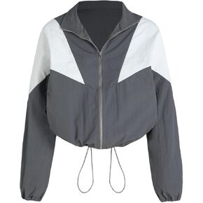 CIDER Women's Color Block Drawstring Jacket