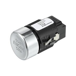 Push Button Starter Switch No.5NG959839A Engine Start Stop Switch Button for Volkswagen Tiguan 2016-2024 Silver Tone