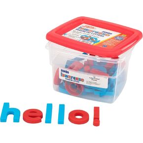 Educational Insights Color-Coded Jumbo Lowercase AlphaMagnets, Set of 42 Lowercase Letters: Perfect for Homeschool & Classroom, Ages 3+