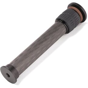 Leofoto DC-322C CF Tripod Extension Tube Carbon Fiber 2 Section Center Column Extender w 1/4" / 3/8" Stud