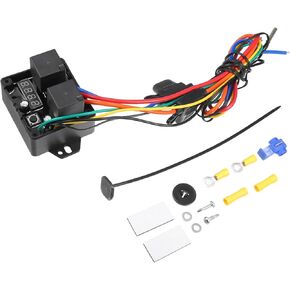 LED Display Digital Radiator Fans Controller Wiring Harness/Dual Relays/Durable / 1 pcs Vehicle Components