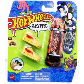Hot Wheels Skate Tony Hawk HW Scorched 3/5 Claim to Flame - HVJ78 | Action Toy Figures | Ages 5+, Yellow