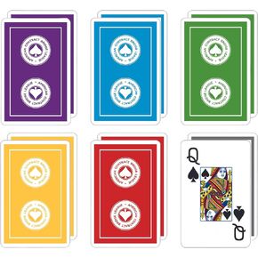 Baron Barclay ACBL (American Contract Bridge League) Playing Cards - Jumbo Print - 1 Dozen Decks - Bridge Sized - Plastic Coated