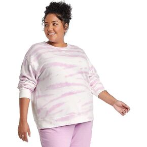Ava & Viv womens Ava & Viv Women's Plus Size Fleece Lounge Sweatshirt
