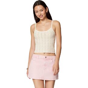 florence by mills Women's Total Softie Denim Micro Mini Skirt
