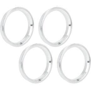 4pcs OD 73.1mm to ID 65.1mm Aluminum Alloy Car Hub Centric Rings Wheel Bore Center Spacer