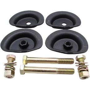 Set Of 4Pcs Rear Coil Spring Retainers Compatible With 1963-1972 Chevy C10 C20 Pickup Truck