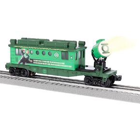 Lionel DC Comics Green Lantern Searchlight O Gauge Model Train Caboose