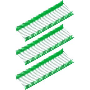 uxcell 3000pcs Standard Tagging Gun Fasteners 50mm Tagging Barbs Pins PP Plastic Tag for Price Tagging Gun, Clothing Tags Gun Attachments for Garment Bag Fabric, Green
