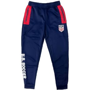 Icon Sports Officially Licensed Boy's U.S. Soccer Jogger Pants, USA Soccer Sweatpants Youth Sizes