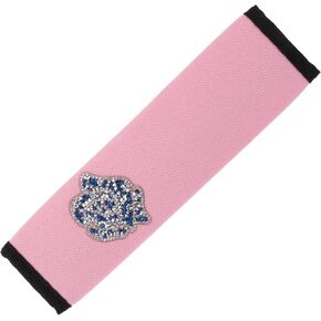 Seat Belt Shoulder Pad Rose Print/Backpack Shoulder Pad Multifunctional Seat Belt Pad Cover for Truck Car SUV/Comfort Breathable Cloth 6.5x23cm / 1pcs Pink Blue