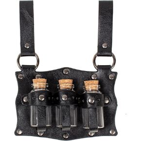 Cork Potion Bottle Cosplay Accessories Belt Loop Medieval Renaissance Witch Props Magic Vial Stempunk Cosplay Costume Sets