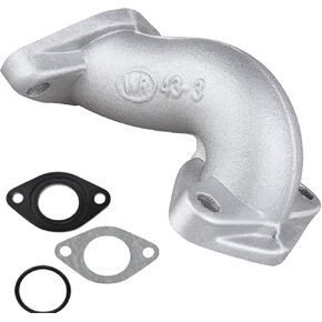 Carburator Intake Manifold Pipe with Gasket Aftermarket Parts Fit for 50cc 70cc 90cc 110cc Horizontal Engine ATV Dirt Bike Go Kart Quad Sunl TAOTAO.