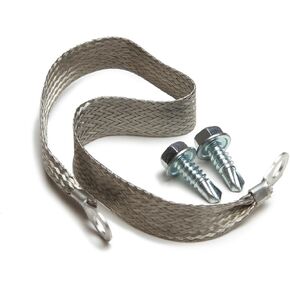 Painless Performance 40142 Heavy Duty 11" Ground Strap, 10-Gauge