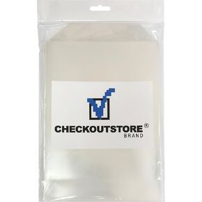 50 CheckOutStore® Clear Storage Pockets (6 3/4 x 9 1/2)