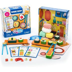 Educational Insights Playfoam® Sushi Shop Race - Preschool Sensory Toys for Kids, Toddler Learning Toys, Pretend Play Sushi for Kids Ages 3+