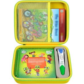GWCASE Case Compatible with LeapFrog for LeapStart Go System and for LeapFrog for LeapStart 3D/ for Pre-Kindergarten Activity Book of Level 1 2 3. Storage Carrying Holder Fits for USB Cable（Box Only）