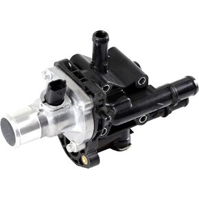 BOXI Thermostat Housing with Gasket & Sensor - Compatible with 1.8L & 1.6L 2011-2016 Chevy Cruze / 2012-2018 Chevy Sonic / 2013-2018 Chevy Trax - Replace 25199824 25192228 902-033 15-81816