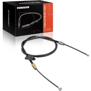 A-Premium Front Side Parking Brake Cable Assembly Compatible with Ford & Lincoln Models: F-150 2004-2008, Ford F-150 Heritage 2004-2004, Mark LT 2006-2008 - Replace# 6L3Z2853A, 6L3Z2853AA