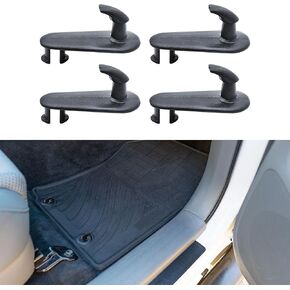 4PCS Car Floor Mat Clips, Floor Mat Hooks, Multipurpose Car Carpet Mat Fixing Buckles, 08210-00820, 08211-00720 Car Accessories for Toyota Lexus Carpet Holders Fixing Clamps Retainer Fastener
