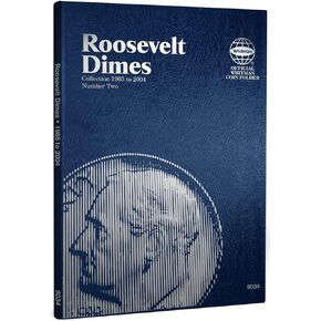Whitman US Roosevelt Dime Folder Volume 2 1965-2004 / #9034