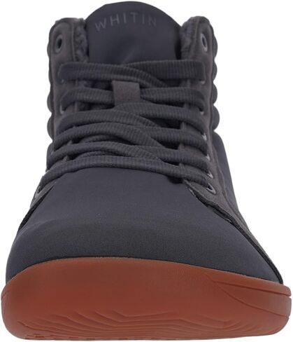 WHITIN Men's Wide Winter Barefoot Shoes | Hi-top Minimalist Sneakers | Zero Drop Sole | Optimal Warmth & Protection in Kuwait