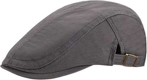 FALETO Newsboy Hats for Men Flat Cap Cotton Adjustable Breathable Irish Cabbie Ivy Driving Hunting Hat in Saudi Arabia