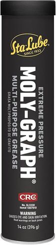 Sta Lube CRC SL3330 Moly-Graph Extreme Pressure Multi-Purpose Lithium Grease - 14 Oz. - 3-Pack (1007910-3PK) in Saudi Arabia