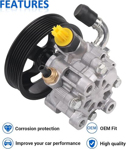 21-5245 Power Steering Pump with Pully Compatible with 2002-2009 Toyota Camry 2.4L, 2002-2008 Toyota Solara 2.4L, Power Assist Pump Replace Part 92-5245 33150 44310-06071 44310-06070 in Saudi Arabia