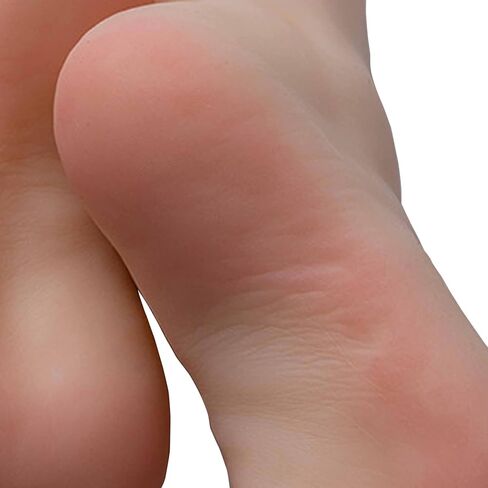 قدم نموذج بالحجم الطبيعي من السيليكون الناعم، قدم عرض صنادل من السيليكون، عرض الاحذية، مسامير رسم فنية - بينك in Kuwait