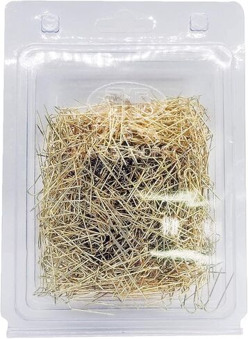 Rosenthal Collection U-Pins, U Shape Jewelry Display Chain Pad Showcase (Pack of 1000, Gold) in Kuwait