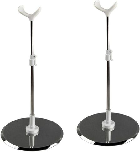 Doll Display Stand Holder 10-15 Inch, Fits Dolls Action Figures and for MSD DOD /3 1/4 BJD in Saudi Arabia