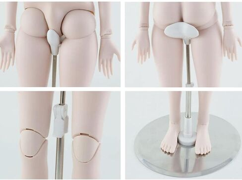 Doll Display Stand Holder 10-15 Inch, Fits Dolls Action Figures and for MSD DOD /3 1/4 BJD in Saudi Arabia