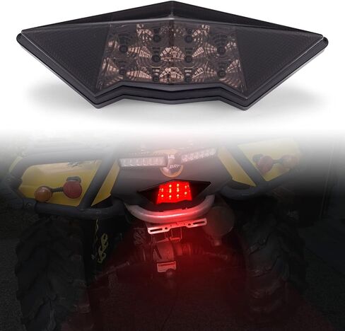 مصباح خلفي LED A & UTV PRO لسيارة Can-Am Outlander 400 500 650 800 2008-2023، ملحقات تجميع المصابيح الخلفية للفرامل الخلفية، مدخن، استبدال OEM # 710001203، قطعة واحدة in Saudi Arabia