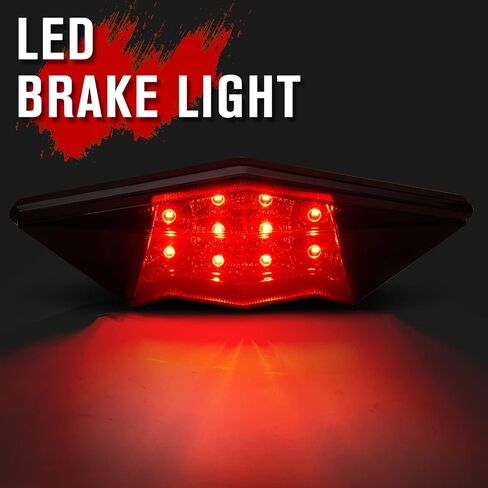 مصباح خلفي LED A & UTV PRO لسيارة Can-Am Outlander 400 500 650 800 2008-2023، ملحقات تجميع المصابيح الخلفية للفرامل الخلفية، مدخن، استبدال OEM # 710001203، قطعة واحدة in Saudi Arabia