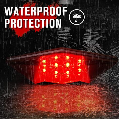 مصباح خلفي LED A & UTV PRO لسيارة Can-Am Outlander 400 500 650 800 2008-2023، ملحقات تجميع المصابيح الخلفية للفرامل الخلفية، مدخن، استبدال OEM # 710001203، قطعة واحدة in Saudi Arabia