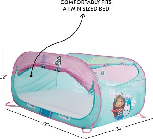 Marvel Spiderman 2 in 1 Kids Pop Up Play Tent and Twin Bed Tent for Pretend and Imaginative Play in Saudi Arabia