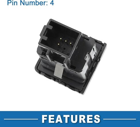Push Button Starter Switch No.16D959839 Engine Start Stop Switch Button for Volkswagen Jetta 2011-2017 Silver Tone Black in Saudi Arabia