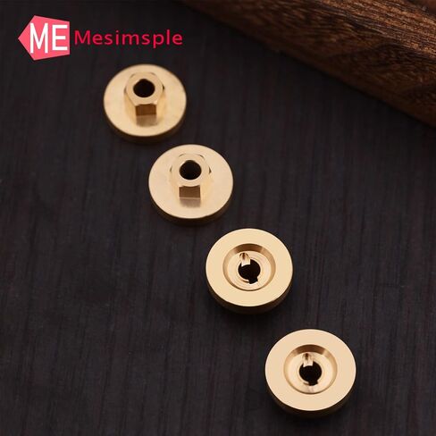 Counterweight FCX24 Brass Wheel Hex Hub Adaptor for FMS 1/24 FCX24 1/18 FCX18 LC80 Upgrades Parts Black in Saudi Arabia