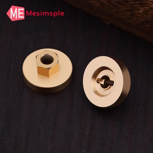 Counterweight FCX24 Brass Wheel Hex Hub Adaptor for FMS 1/24 FCX24 1/18 FCX18 LC80 Upgrades Parts Black in Saudi Arabia