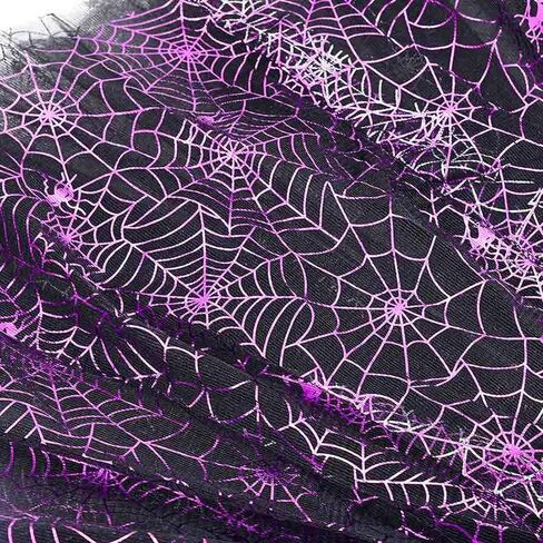 Halloween LED Tutu Skirt Light Up Tutu Sparkly Spider Skirts Glow Tulle Dance Skirts for Women and Girls in Saudi Arabia