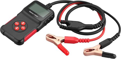 جهاز اختبار بطارية السيارة 12 فولت، جهاز اختبار حمل البطارية 100-2000 CCA، محلل مولد كهربائي للسيارة، أداة اختبار نظام شحن السيارة والتدوير للسيارة والشاحنات والدراجات النارية والقوارب ATV RV، جهاز اختبار البطارية in Kuwait