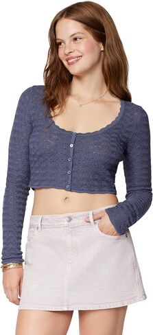 florence by mills Women's Total Softie Denim Micro Mini Skirt in Saudi Arabia