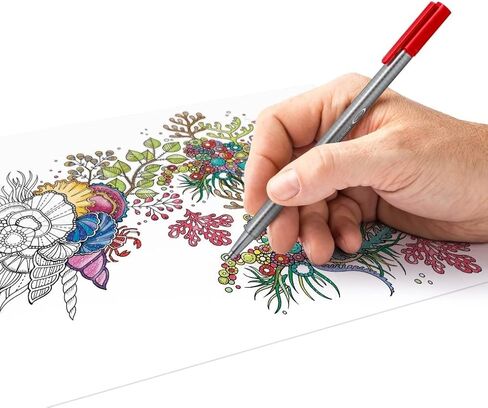 أقلام Staedtler 334 Triplus Fineliner Superfine Point - 0.3 مم - أخضر - عبوة من 6 أقلام in Saudi Arabia