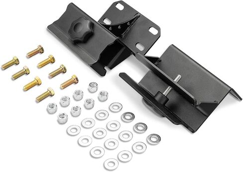 RealTruck Overlanding Molle Fuel Can Adapter | 10-Gauge Steel, Black | 9000103 in Kuwait