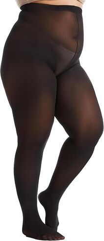 Frola Plus Size Tights for Women Semi Opaque Control Top High Waist Stockings 60 Denier Women's Pantyhose 2X 3X 4X 5X in Kuwait