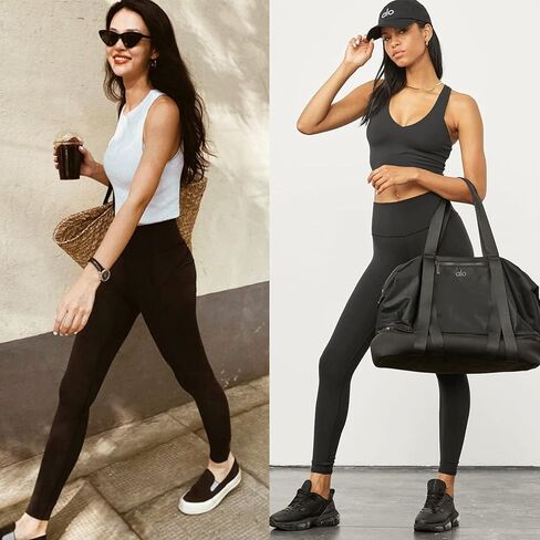 FULLSOFT 3 Pack Leggings for Women High Waisted Soft Tummy Control Yoga Pants for Workout Athletic Running Reg & Plus Size in Saudi Arabia