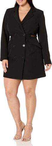 City Chic Women's Plus Size Dress Tuxedo Twyla in Saudi Arabia